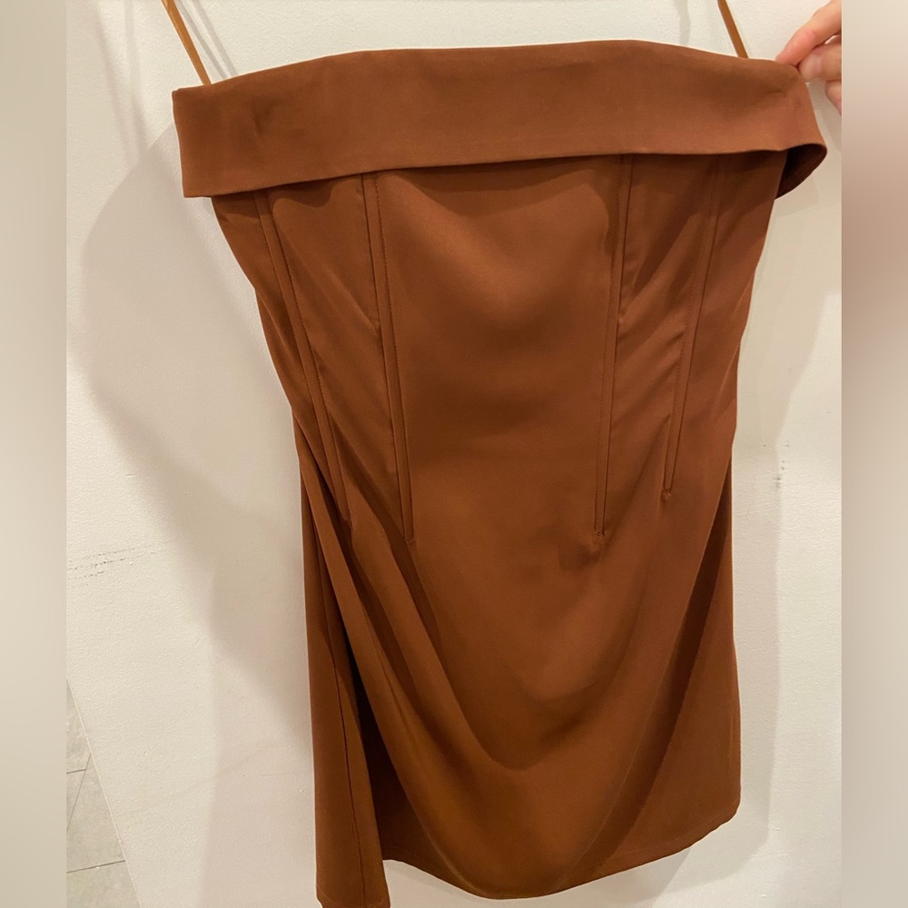 With Jean Corset dress XS